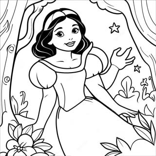 Trang To Mau Bach Tuyet Trong Rung Than Tien 28489-6199