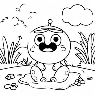 Trang To Mau Keroppi Ben Ao 2925-1109