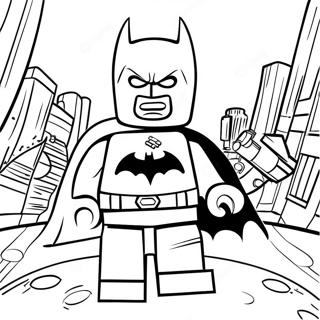 Lego Batman Trang tô màu