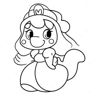 Cong Chua Daisy Phieu Luu Trang To Mau 31090-6781