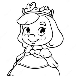 Cong Chua Daisy Phieu Luu Trang To Mau 31090-6783