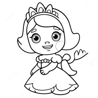 Cong Chua Daisy Phieu Luu Trang To Mau 31090-6784