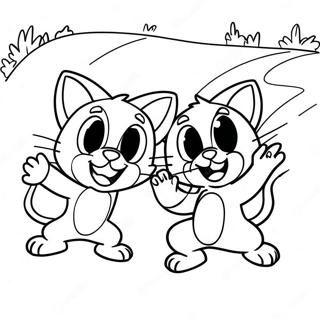 Tom And Jerry Tranh Tô Màu