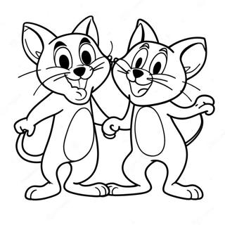 Tom Va Jerry Nhay Mua Ngo Ngan Trang To Mau 33349-7280