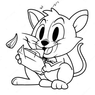 Tom Va Jerry Tro Choi Nghich Ngom Trang To Mau 33350-7281