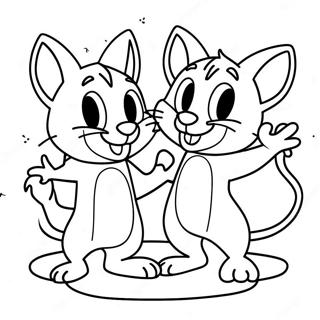 Tom Va Jerry Cuoc Phieu Luu Vui Ve Trang To Mau 33351-7287