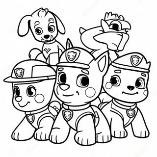 Buc Tranh To Mau Doi Cuu Ho Paw Patrol 34086-7438