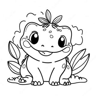 Trang To Mau Bulbasaur Vui Ve Voi Nu Cuoi Lon 34160-7459