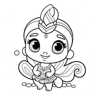 Trang To Mau Nhung Dieu Uoc Day Mau Sac Cua Shimmer Va Shine 36423 7968