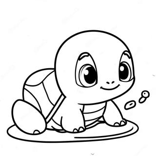 Squirtle Tranh Tô Màu