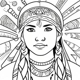 Co Gai Nguoi My Ban Dia Co Toc Braid Trang To Mau 37455-8186