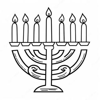 Lễ Hội Hanukkah Tranh Tô Màu