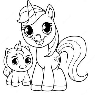 Trang To Mau Twilight Sparkle Voi Ban Be 39287-8580