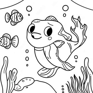 Buc Tranh To Mau Canh Duoi Nuoc Cua Luca Tranh Tô Màu