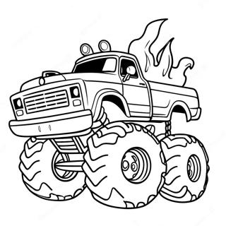 Trang To Mau Xe Tai Quai Vat Phun Lua 4290 2140