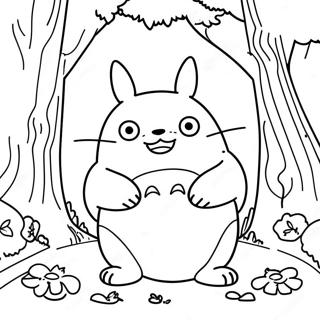 Trang To Mau Totoro Vui Ve Trong Rung 43812-9580