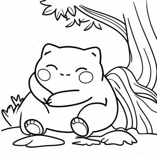 Snorlax Tranh Tô Màu