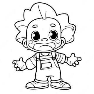Chuckie Finster Vuot Qua Noi So Hai Trang To Mau 45493-9966