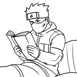 Trang To Mau Kakashi Doc Sach 46324-10142