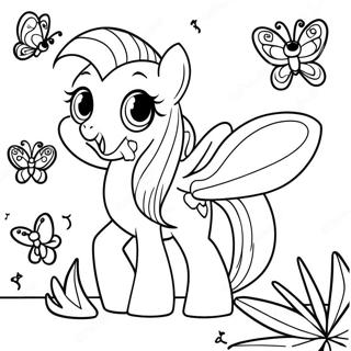 Fluttershy Tranh Tô Màu