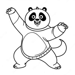 Trang To Mau Kung Fu Panda Po Dang Hanh Dong 48974-10710