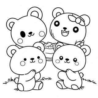 Trang To Mau Rilakkuma De Thuong Voi Ban Be 49163-10752