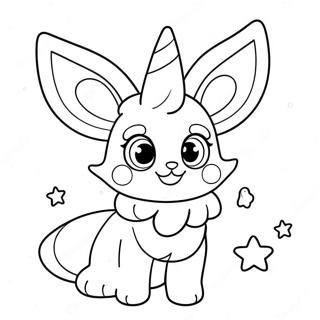 Sylveon Tranh Tô Màu