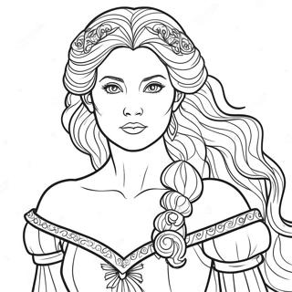 Merida Trong Chiec Vay Dep Trang To Mau 50818 11117