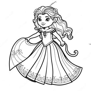 Merida Trong Chiec Vay Dep Trang To Mau 50818 11118