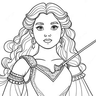 Merida Trong Chiec Vay Dep Trang To Mau 50818 11119