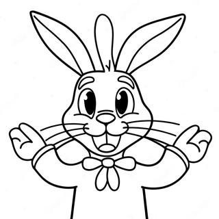 Bugs Bunny Trong Chiec Mu Ngo Ngan Trang To Mau 51449-11258