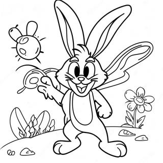 Bugs Bunny Phieu Luu Trang To Mau 51450-11261