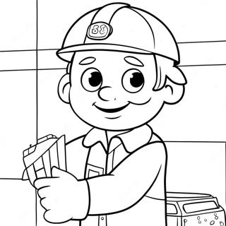 Bob Xây Dựng Trang tô màu