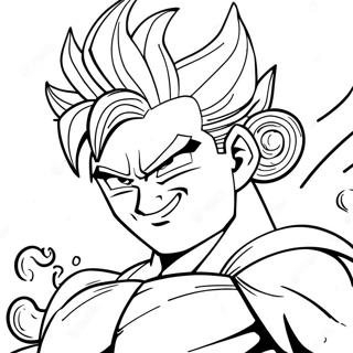 Gogeta Trang tô màu