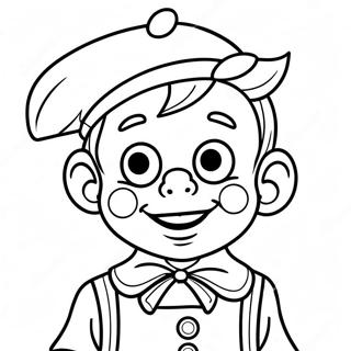 Pinocchio Trang tô màu