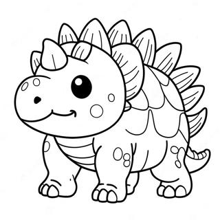 Trang To Mau Ankylosaurus De Thuong 55253-12092