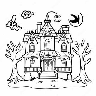 Trang To Mau Ngoi Nha Ma Am Voi Nhung Bong Ma 55543-12153