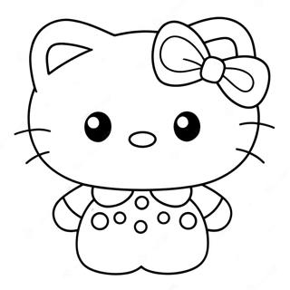 Hello Kitty Tranh Tô Màu