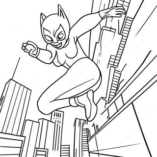 Catwoman Nhay Tu Mot Toa Nha 56550 12377