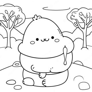 Trang To Mau Canh Mua Dong Sumikko Gurashi Quyen Ru 57394-12565