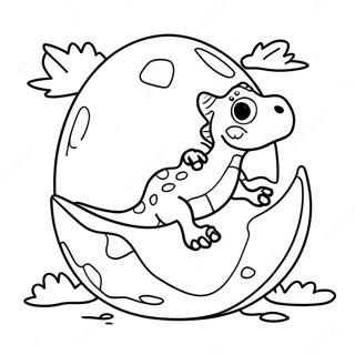 Trang To Mau Trung Khung Long Nut Voi Em Khung Long 58468-12802