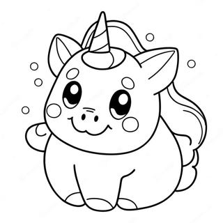 Trang To Mau Unicorn Squishmallow Dang Yeu 58918-12901