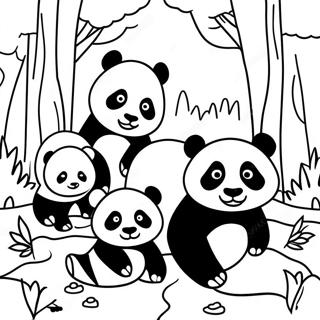 Trang To Mau Gia Dinh Gau Truc Trong Rung 60044-13160