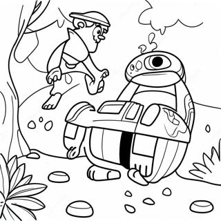 Kratts Hoang Da Giai Cuu Dong Vat Tranh Tô Màu