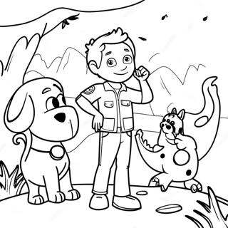 Kratts Hoang Da Giai Cuu Dong Vat Tranh Tô Màu