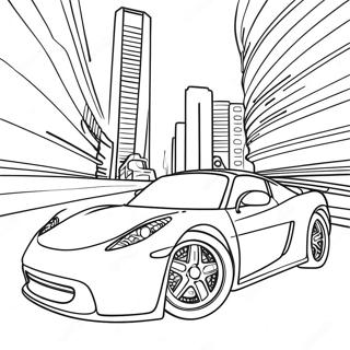 Trang To Mau Xe The Thao Nhanh Dang Dua 68319-14960