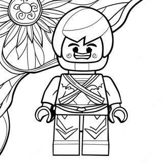 Trang To Mau Lego Ninjago Cole Voi Suc Manh Dat 6839-526