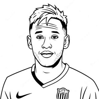 Neymar Tranh Tô Màu