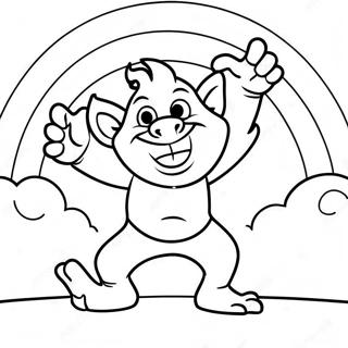 Trang To Mau Troll Vui Ve Nhay Mua Duoi Cau Vong 7190 1261