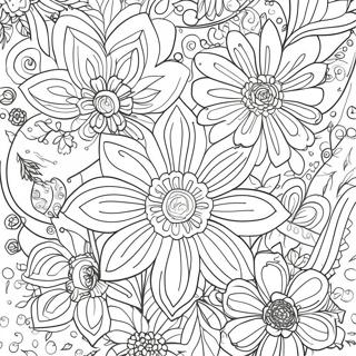 Trang To Mau Hoa Co Dien Retro 71931-15792